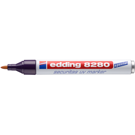 Marker zabezpieczający Edding UV okrągły 1.5-3.0mm - 3