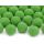 Pompony pluszowe PartyDeco 2cm Zielone jasne, 20szt
