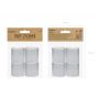 Krepina PartyDeco 5x1000cm srebrna, 4szt - 3