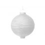 Lampion papierowy, biały, 30cm - 2