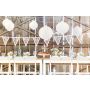 Lampion papierowy, biały, 30cm - 5