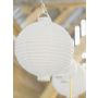 Lampion papierowy, biały, 30cm - 6