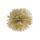 Pompon bibułowy, złoty, 35 cm