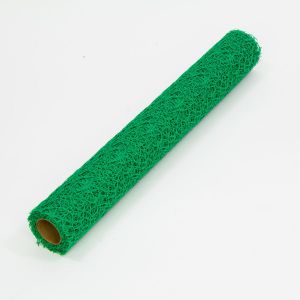 Siatka koronkowa w rolce Akces 48cm x 5y Zielona