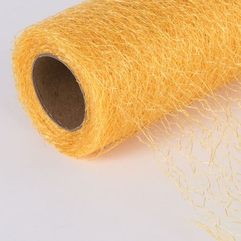 Siatka Fibra w rolce Akces 12cm x 10m, Żółta - 2