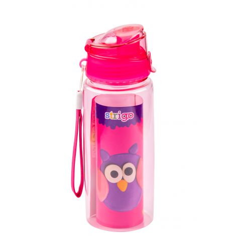 Bidon Strigo Różowy, 600ml