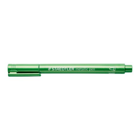 Marker Staedtler Metallic, okrągła końcówka, zielony