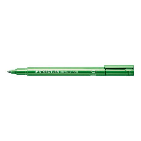 Marker Staedtler Metallic, okrągła końcówka, zielony - 2