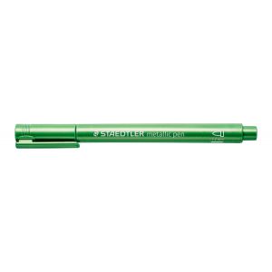 Marker Staedtler Metallic, okrągła końcówka, zielony