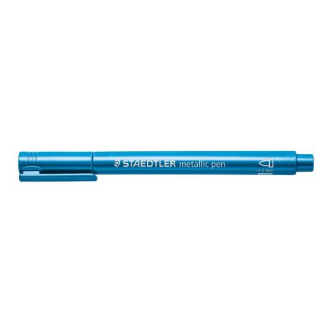 Marker Staedtler Metallic, okrągła końcówka, niebieski