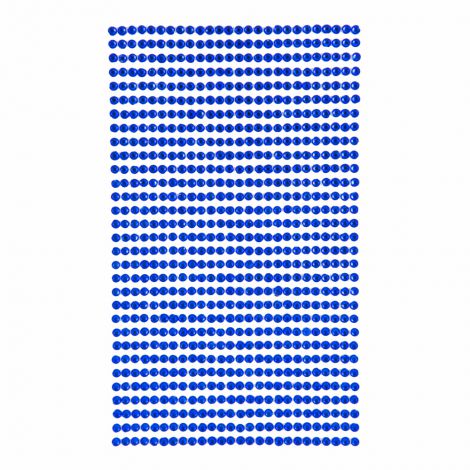 Kryształki samoprzylepne dpCraft 3mm, 806szt, Dark Blue