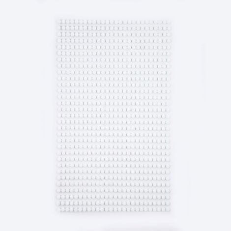 Kryształki samoprzylepne dpCraft 3mm, 806szt, White - 2