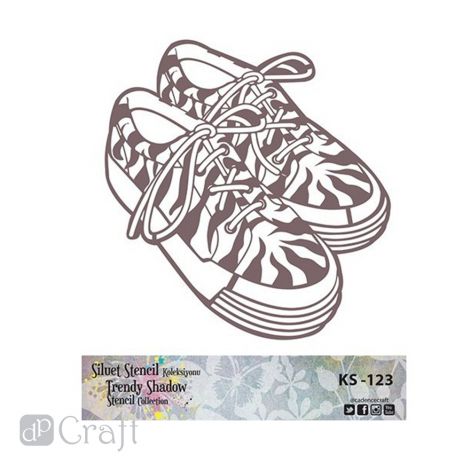 Szablon dpCraft Candence Trendy Trampki, 25cm