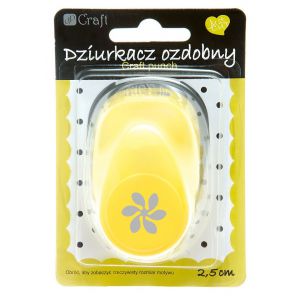 Dziurkacz ozdobny dpCraft 2,5cm Kwiecisty Czar