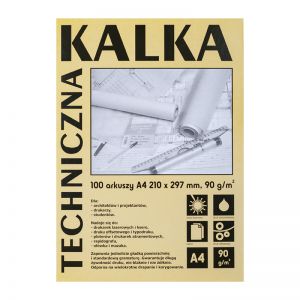 Kalka techniczna Koh-i-Noor A4/100/90g