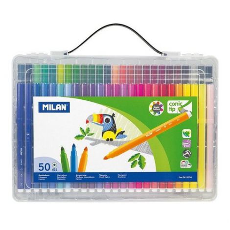 Flamastry Milan Conic 631, 50 kolorów