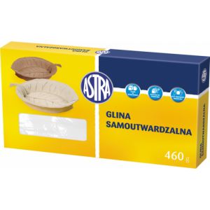 Glina samoutwardzalna Astra 460g Biała