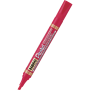 Marker Pentel ze ściętą końcówką, Czerwony - 2