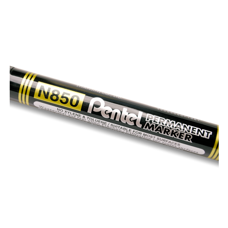 Marker Pentel z okrągłą końcówką, Czarny - 2
