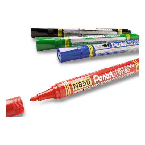 Marker Pentel z okrągłą końcówką, Zielony - 3