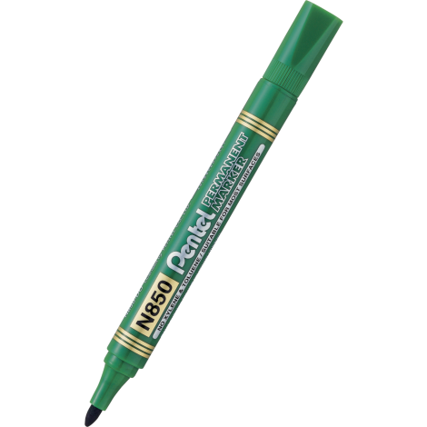 Marker Pentel z okrągłą końcówką, Zielony