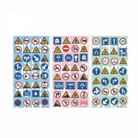Naklejki StickerBoo Znaki Drogowe