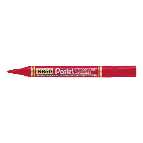 Marker Pentel z okrągłą końcówką, Czerwony - 2