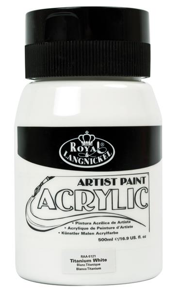 peinture acrylique blanc 500ml Phoenix