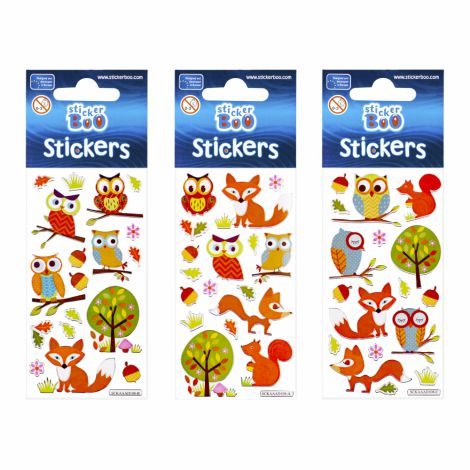 Naklejki StickerBoo Sowy