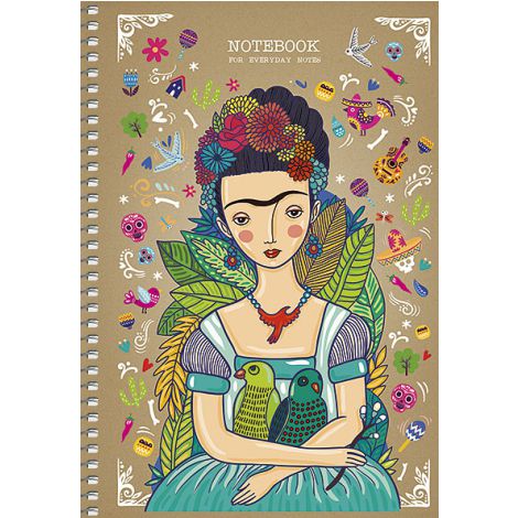Kołonotatnik PaperHome A5/96/70g kratka, Kobiety - 6