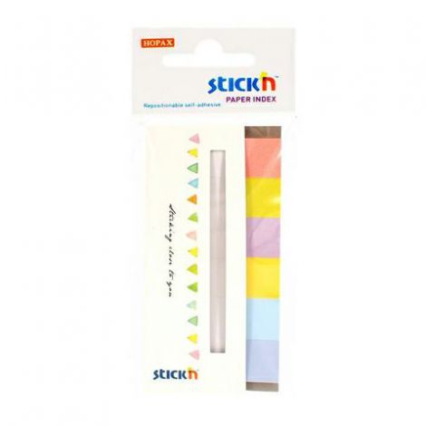 Zakładki indeksujące Stick'n 45x15mm, 180szt Neon Candy eco