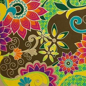 Papier Handmade Happy Color A4 India Kwiaty, 1szt