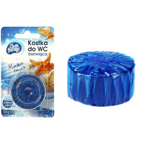 Kostka barwiąca do WC Ravi 50g Morska Bryza