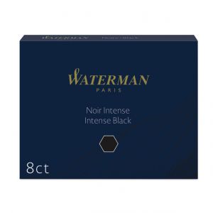 Naboje do Pióra wiecznego Waterman Długie Czarne 8szt
