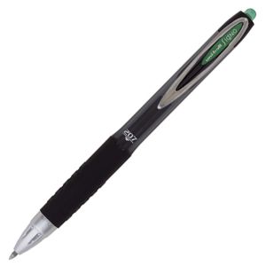Długopis żelowy Uni UMN-207, zielony