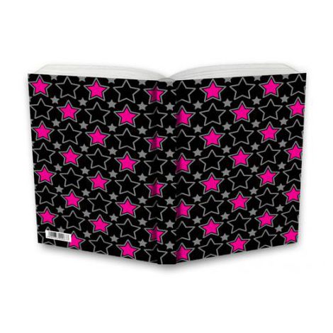 Notes Narcissus Gee B5/80/120g kropki, Pink Stars