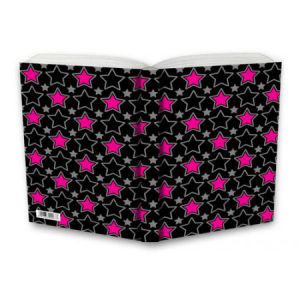 Notes Narcissus Gee B5/80/120g kropki, Pink Stars