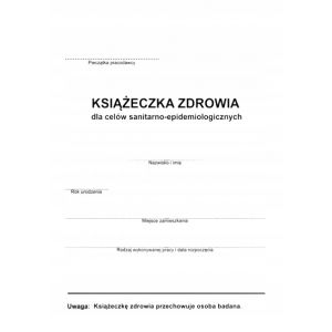 Druk Papirus Książeczka Zdrowia A6