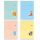 Zeszyt Interdruk B&B Kids Pastel A5/32/90g kratka