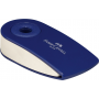 Gumka do mazania Faber-Castell Sleeve Mini, czerwona/niebieska - 2