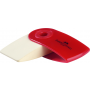 Gumka do mazania Faber-Castell Sleeve Mini, czerwona/niebieska - 3