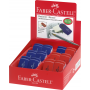 Gumka do mazania Faber-Castell Sleeve Mini, czerwona/niebieska - 5