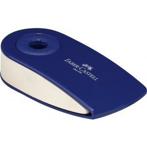 Gumka do mazania Faber-Castell Sleeve Mini, czerwona/niebieska