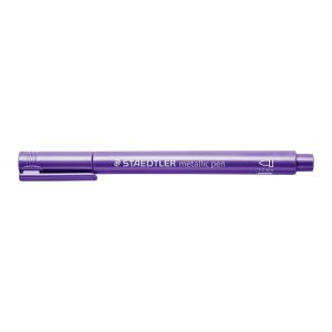Marker Staedtler Metallic, okrągła końcówka, fioletowy