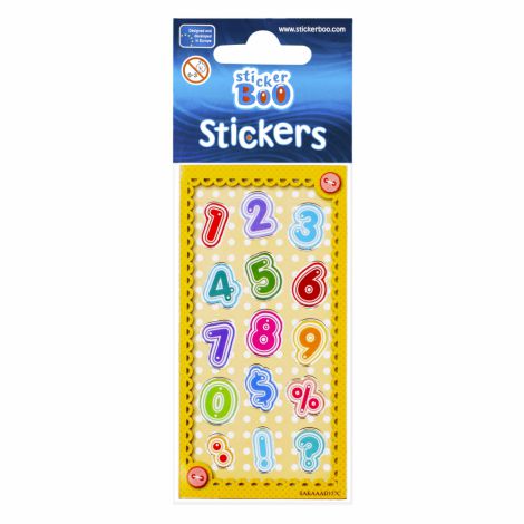 Naklejki StickerBoo Cyferki 2 - 2