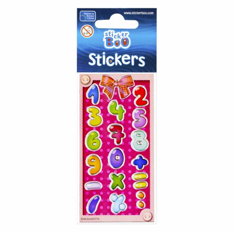 Naklejki StickerBoo Cyferki 2 - 3
