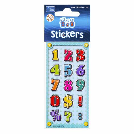 Naklejki StickerBoo Cyferki 2 - 4