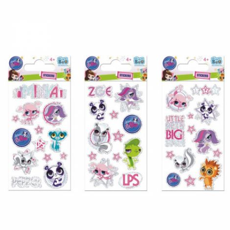 Naklejki StickerBoo Brokat Littlest Pet Shop