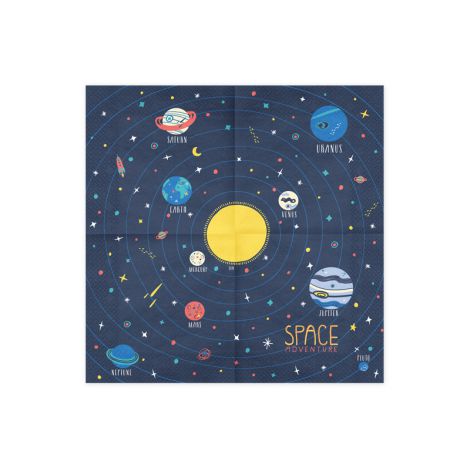 Serwetki Kosmos, 16,5 x 16,5 cm, 20 sztuk - 2
