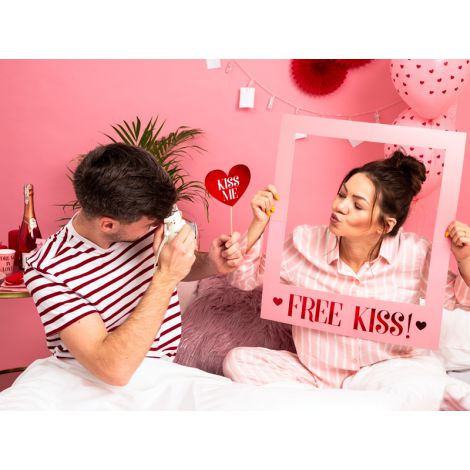 Gadżety do zdjęć Love is in the air, mix wzorów, 7 sztuk - 4